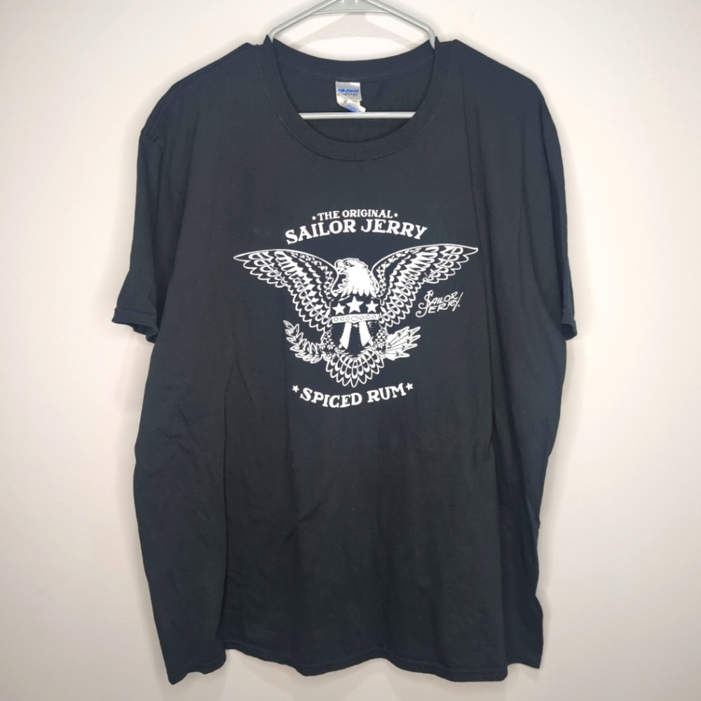 The Original Sailor Jerry Spiced Rum T-Shirt X-Large Black